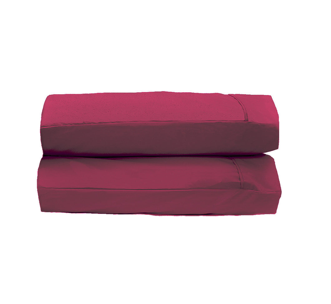Burgundy Pillowcases